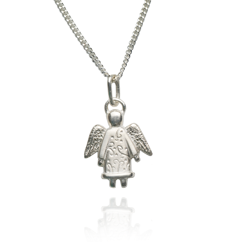 tiffany angel necklace